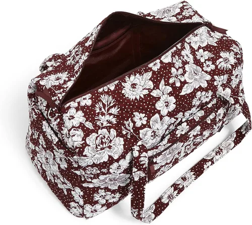 Miniatura 2 de Vera Bradley Women's Cotton Collegiate Large Travel Duffle Bag (Multiple Teams Available)