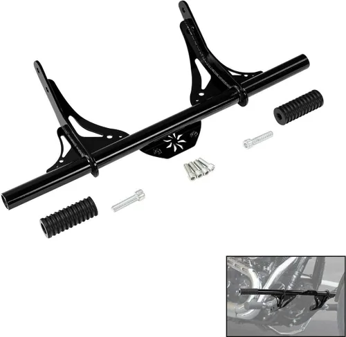 Miniatura 4 de Green-L Protector de barra de choque de carretera para Harley modelos Dyna 2006-2017 con control medio delantero 1 1/4 pulgadas protector de motor