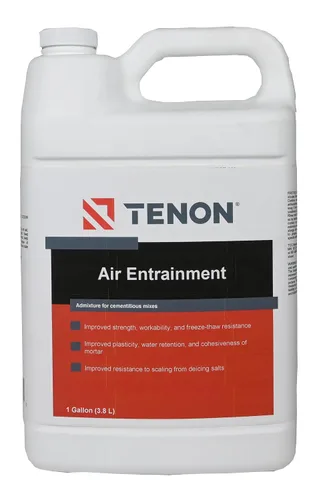 Tenon Aditivo de aire - aditivo para hormigón, mezcla para refuerzo de concreto, agente de entrenamiento de aire, evita grietas en climas fríos (1