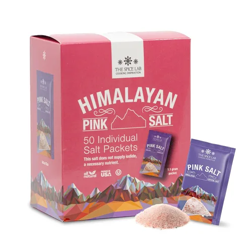 Miniatura 11 de The Spice Lab Sal del Himalaya – Gruesa 1 libra – La sal rosa del Himalaya es rica en nutrientes y minerales para la salud – Cristal puro gourmet