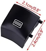 Miniatura 2 de beler Botón de interruptor de ventana de techo corredizo negro para Mercedes Benz W166 W292 ML300 GL350 GLE320 GLS 2012+