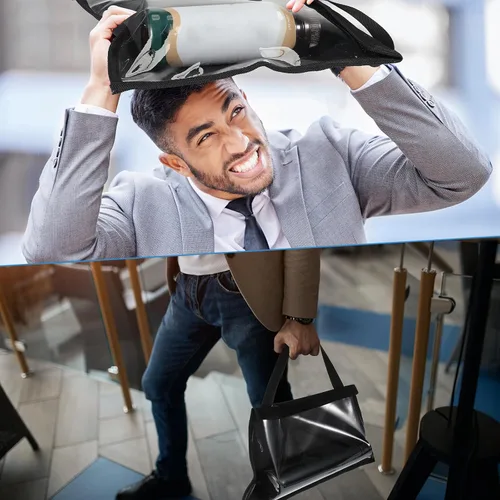 Miniatura 5 de 8 piezas de soporte de matrícula con correa para colgar Bolsas de soporte de matrícula para concesionario Fundas de plástico impermeables