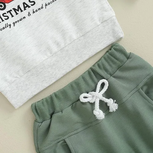Miniatura 261 de Adobabirl Conjunto de sudadera y pantalones de Halloween para bebé, sudadera y pantalones con parche de calabaza para Halloween, otoño, ropa de bebé