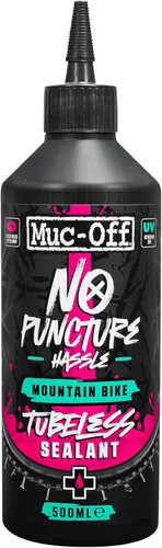 Miniatura 10 de Muc-Off Sellador sin cámara sin complicaciones de pinchazos, 1 litro, sellador avanzado para neumáticos de bicicleta con tinte trazador UV que sella