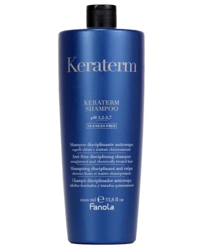 Miniatura 3 de Fanola Keraterm - Champú suavizante antiencrespamiento, champú de queratina con manteca de karité y aceite de macadamia para brillo y nutrición