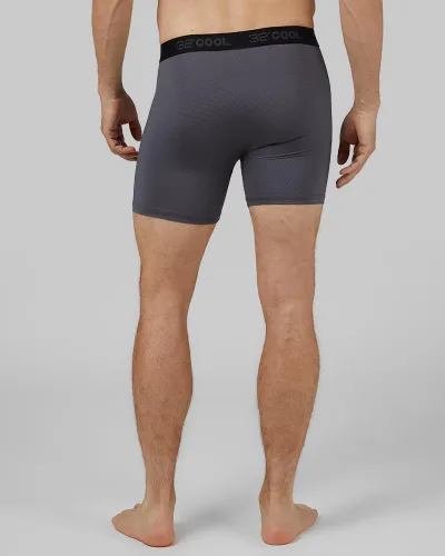 Miniatura 4 de 32 GRADOS - Calzoncillos tipo bóxer de malla activa para hombre, de secado rápido, paquete de 4