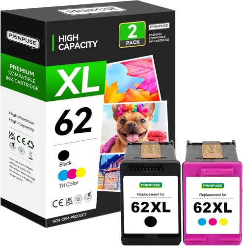 Miniatura 9 de 63XL - Cartucho de tinta negro remanufacturado para HP 63, compatible con impresora Officejet 3830 4650 4655 Envy 4520 3634 Deskjet 3630 1111