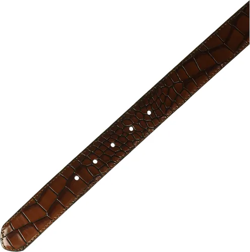 Miniatura 3 de Stacy Adams Cinturón Ozzie Croc en relieve para hombre