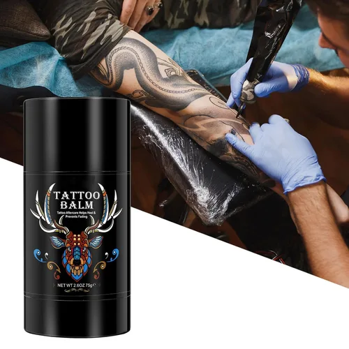 Miniatura 2 de Yecuce - Mantequilla bálsamo para el cuidado posterior de tatuajes, 2.6 oz, crema hidratante y mejoradora del color para tatuajes nuevos y viejos