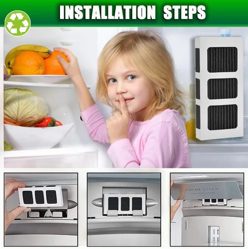 Miniatura 7 de PAULTRA2 Filtro de aire de repuesto compatible con Frigidaire Pure Air Ultra II, Pureair Ultra 2, Pure Air Ultra 2, Pureair Ultra ii, Electrolux