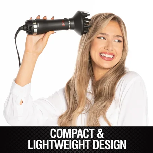 Miniatura 5 de CHI Volumizer - Cepillo de soplado 4 en 1, secador de pelo que crea un cabello suave, sedoso y brillante, cuatro accesorios intercambiables para un