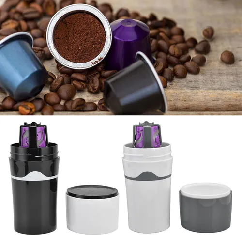 Miniatura 9 de Cafetera de goteo portátil para viajes, cafetera de goteo K Cup, máquina de café por goteo, cafetera portátil para viajes y campamento