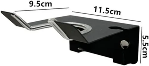 Miniatura 4 de zoele Soporte de vapor de ropa de mano para montaje en pared, soporte portátil para plancha de vapor de tela, máquina de planchado de vapor colgante