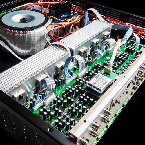 Miniatura 6 de OSD Audio Nero Max12: Amplificador de 6 zonas y 6 fuentes, potencia de 80W, control de audio multisala, integración de aplicaciones para iOS y 12