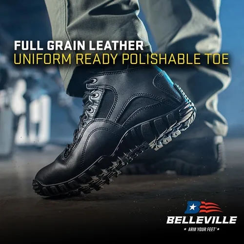 Miniatura 4 de TACTICAL RESEARCH TR Khyber TR960Z Botas tácticas con cremallera lateral para hombre