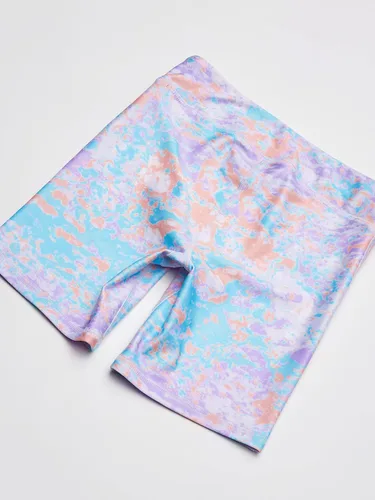 Miniatura 4 de Under Armour Pantalones cortos de ciclismo con estampado Heatgear para niña