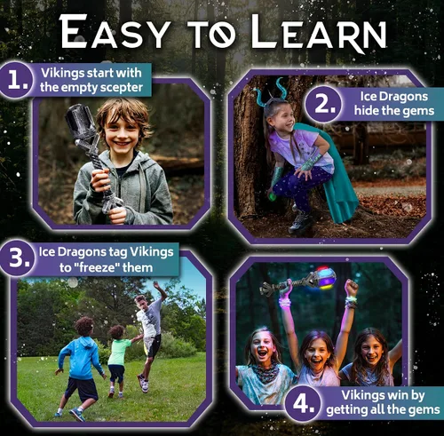 Miniatura 3 de Pillado Redefinido: Vikingos de las Auroras Boreales 3-10 jugadores, mayores de 5 años Juegos al aire libre para niños Juegos de camping