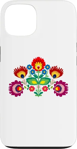 Miniatura 7 de iPhone 11 patrón popular tradicional polaco, funda de folclore oriental