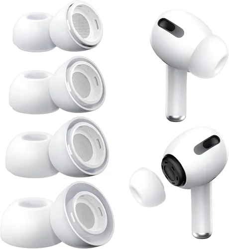 Miniatura 30 de Almohadillas de repuesto de espuma viscoelástica para AirPods Pro 1 y 2 Gen, puntas de auriculares ultra suaves con cancelación de ruido, ajuste