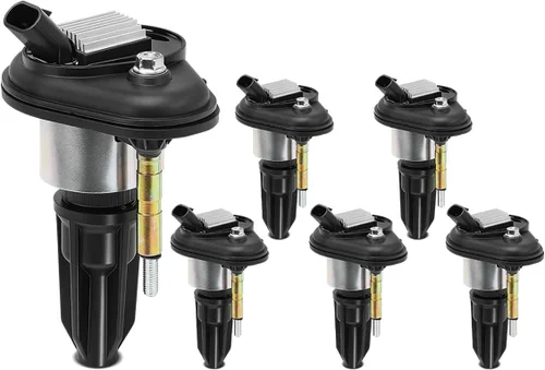 Juego de 6 bobinas de encendido para Chevrolet Trailblazer GMC Envoy Buick Rainier Oldsmobile Bravada Isuzu Ascender