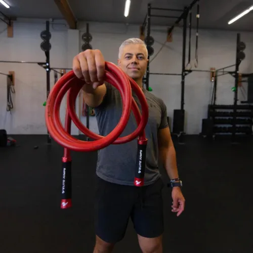 Miniatura 3 de Muay Thai 3.0 - Cuerda de saltar con peso para hombres y mujeres, diseñada profesionalmente para entrenamiento de alta intensidad, cuerda de saltar