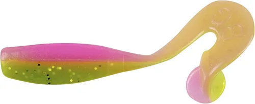 Miniatura 12 de Bobby Garland Stroll'R Señuelo de Pesca de Plástico Suave para Crappie, 2.5 Pulgadas, Paquete de 12 multicolor/fantasía (Monkey Milk)