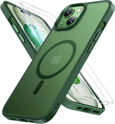 Miniatura 32 de Miracase Funda diseñada para iPhone SE 2022/SE 2020/7/8, funda multicolor de silicona a prueba de golpes (rojo)