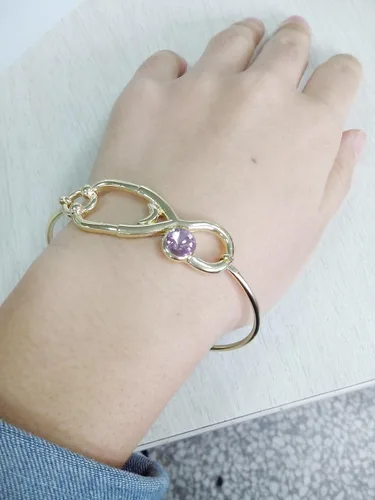 Miniatura 24 de Estetoscopio Caduceus Doctor Enfermera Encanto Bangle Pulseras para RN graduación regalo