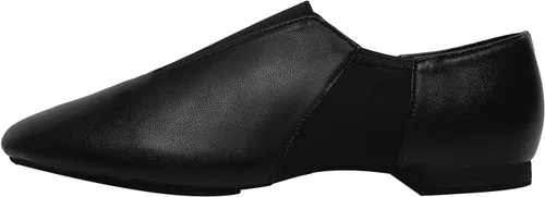 Miniatura 4 de Zapatos de jazz para niños, suela de cuero, para bailar para niñas y niños (niños pequeñosniños grandes)