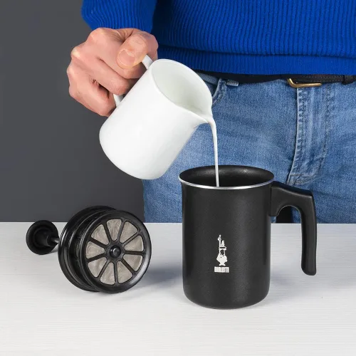 Miniatura 4 de Bialetti 00AGR395 Tutto Crema Espumador de Leche, Negro