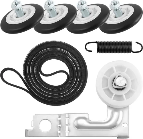 Miniatura 7 de DC97-16782A Piezas de secadora para Samsung Kit de repuesto de rodillo de secadora DV45H7000EW/A2 DV42H5000EW/A3 Incluye DC97-16782A Rodillo Secador