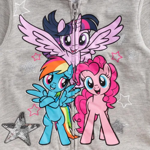 Miniatura 4 de My Little Pony Rainbow Dash, Twilight Sparkle y Pinkie Pie - Sudadera con capucha para niñas pequeñas y grandes