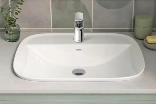 Miniatura 2 de American Standard 7061101.002 Aspiraciones Grifo de baño monomando con desagüe, 1.2 GPM, cromado Cromo pulido