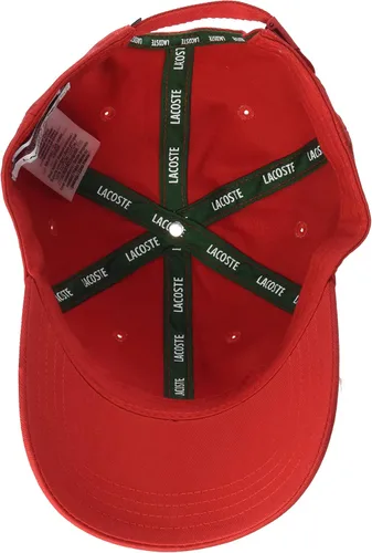 Miniatura 3 de Lacoste Gorra de sarga de algodón orgánico para hombre