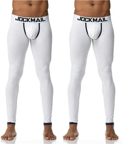Miniatura 20 de JOCKMAIL Ropa interior térmica para hombre Pantalones Ropa interior de algodón para hombre Polainas térmicas Capa base Bottoms