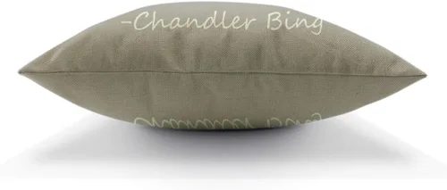 Miniatura 3 de HGOD DESIGNS Cushion are The Essence of The Chair - Funda de almohada con cita de 18 x 18 pulgadas, fundas cuadradas de algodón y lino