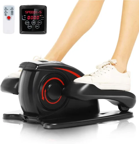 Miniatura 11 de ANCHEER Máquina elíptica para debajo del escritorio, ejercitador de pedal silencioso para personas mayores, oficina y hogar, equipo de entrenamiento