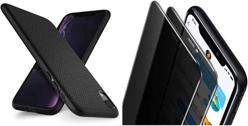Miniatura 10 de Spigen Liquid Air - Funda diseñada para iPhone XR (2018), color negro mate