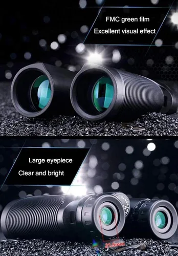 Miniatura 3 de Telescopio Moda Clásico Binoculares Telescopio de viaje al aire Libre Visión nocturna Telescopio Profesional HD Bak Prisma Lente Fmc Telescopio