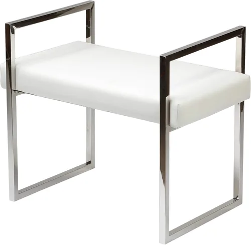 Miniatura 11 de Cortesi Home Anna Bench Ottoman, 24 pulgadas, azul