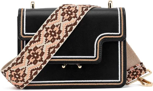 Miniatura 675 de ZOOEASS - Correa de repuesto para cartera, para colgar en el hombro o para cruzar, ancha y ajustable, de lona