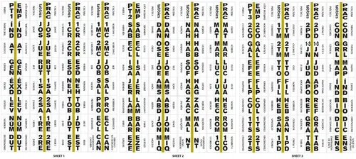 Miniatura 7 de Tabbies Pestañas bíblicas españolas con bordes dorados, 20 paquetes, antiguo y nuevo testamento + libros católicos, pestañas de índice autoadhesivas