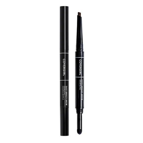 Miniatura 5 de CoverGirl Easy Breezy Brow, Fill+Define Lápices [505] Marrón intenso 2 unidades (paquete de 3)