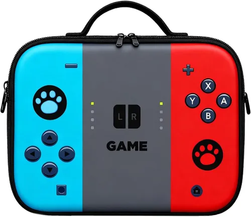 Miniatura 7 de Bolsa de almuerzo, fiambreras, reutilizable, juegos, aislada, portátil, unisex, a prueba de fugas, bolsa de refrigerador, bolsa de mano (rojo, azul)