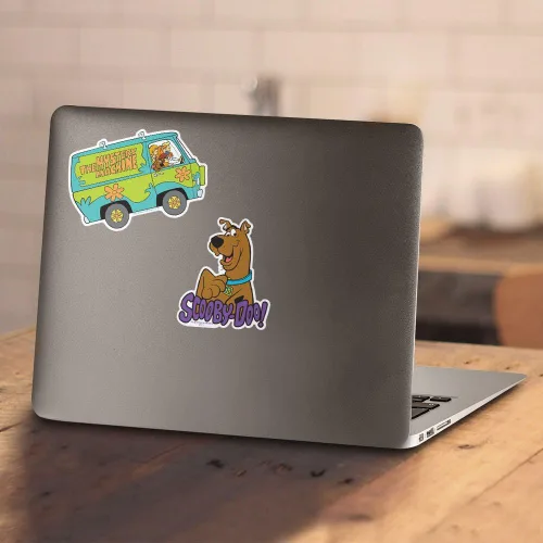 Miniatura 5 de Scooby-Doo Face T Shirt & Stickers