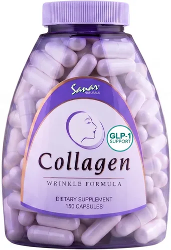 Sanar Naturals Pastillas de colágeno con vitamina C, E - Apoya la salud del cabello, las uñas, la piel, las articulaciones y los huesos. Suplemento