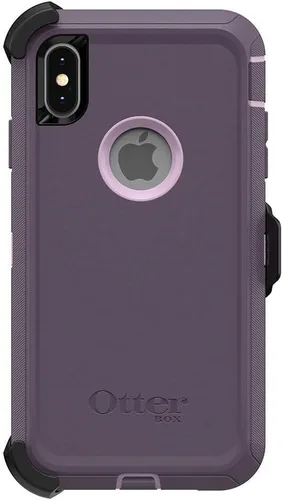 Miniatura 3 de OtterBox Defender Series Funda para iPhone Xs Morado nebulosa (orquídea ncantadora/púrpura de noche)