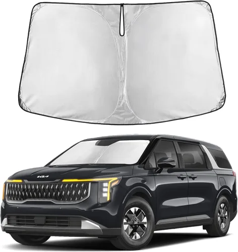 Miniatura 216 de Autovir Parasol para parabrisas Rivian R1S 2022-2024 2025 2026, parasol para ventana delantera, protección UV, bloqueador de calor, accesorios