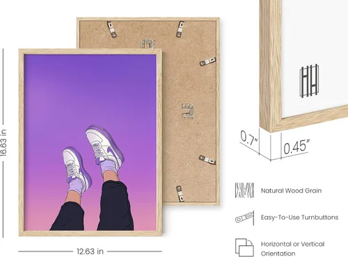 Miniatura 3 de HAUS AND HUES Arte de pared morado - Pósteres estéticos para habitación, decoración de pared morada para dormitorio, pósteres estéticos para Turvy
