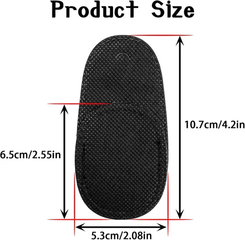 Miniatura 2 de 6 parches para los ojos, cómodos parches para el ojo izquierdo o derecho, para uso médico profesional, cobertura de un solo ojo, reutilizables